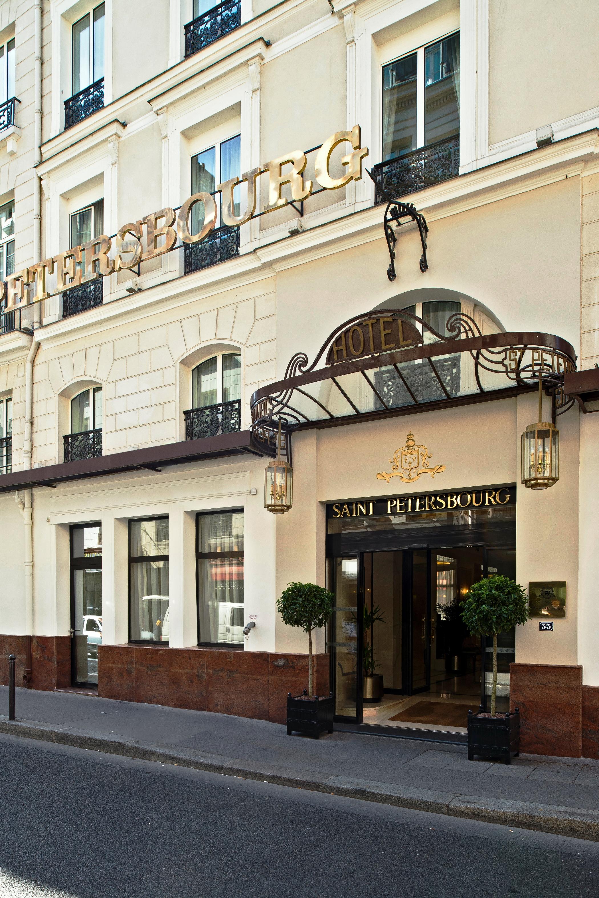Hotel Saint-Petersbourg Opera & Spa Париж Экстерьер фото